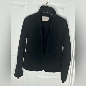 Athleta Black Lightweight Puffer Jacket Sz XS